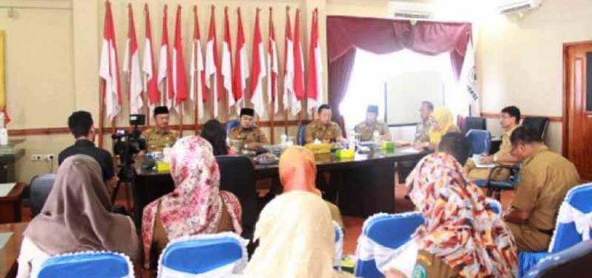 Walikota Helmi Hasan bersama Tim Direktorat Warisan dan Diplomasi Budaya, Direktorat Jenderal Kebudayaan, Kementerian Pendidikan dan Kebudayaan