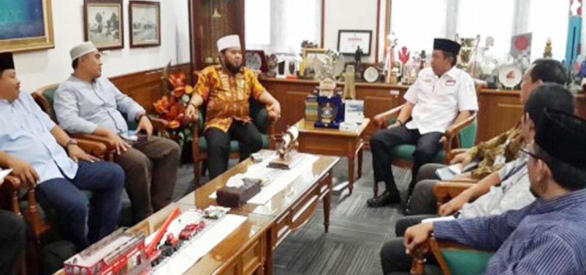 Walikota Bengkulu Helmi Hasan melakukan kunjungan kerja (Kunker) ke Pemerintah Kota Jogjakarta, Jumat (4/7/2017).