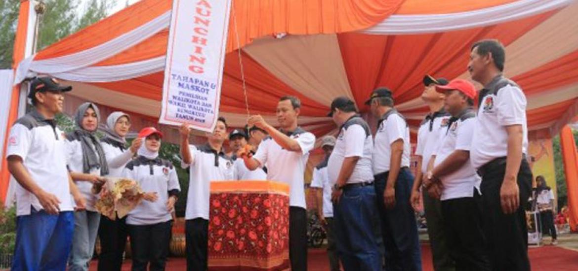Launching tahapan pemilihan Walikota Bengkulu dan Wakil Walikota untuk tahun 2018