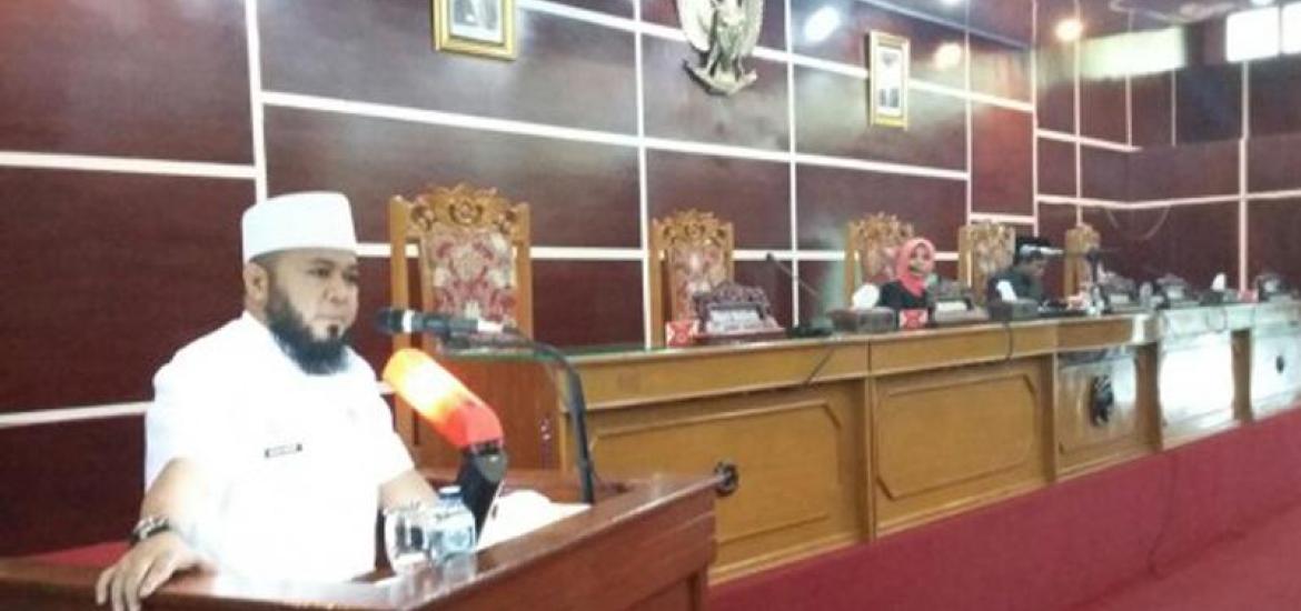 KUPA PPAS anggaran 2017 resmi diteken dan disepakati untuk dianggarkan bagi pembangunan Kota Bengkulu