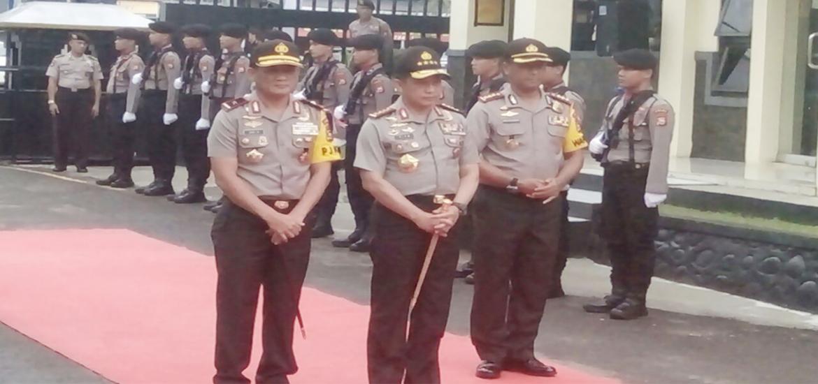 Kapolri tiba di Polda Bengkulu
