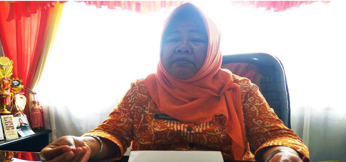 Kepala Dinas Kesehatan Kota Bengkulu saat diwawancarai media, Kamis (26/4/2018)