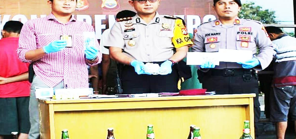 Konferensi Pers Polres Bengkulu