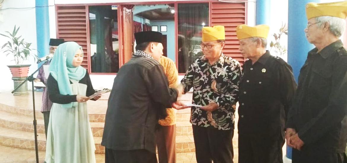 Pj Walikota Bengkulu Berikan Santunan Kepada veteran