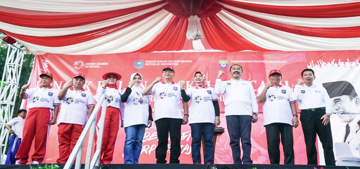 Puncak Bulan Bhakti Pancasila dalam rangka memperingati Hari Lahir Pancasila di Provinsi Bengkulu tahun 2018
