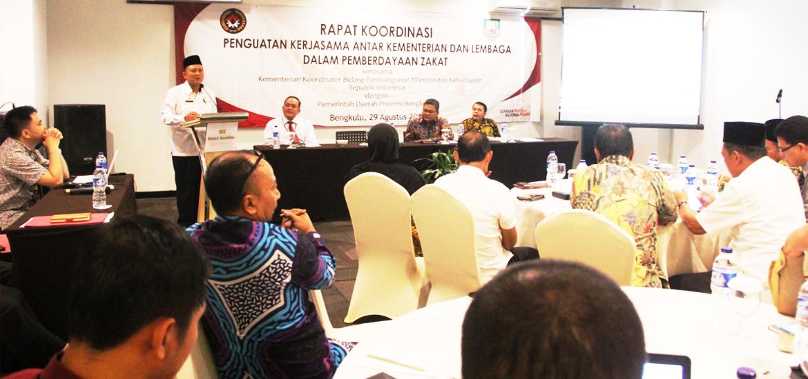 Rapat Koordinasi Penguatan Kerjasama Antar Kementerian dan Lembaga Dalam Pemberdayaan Zakat