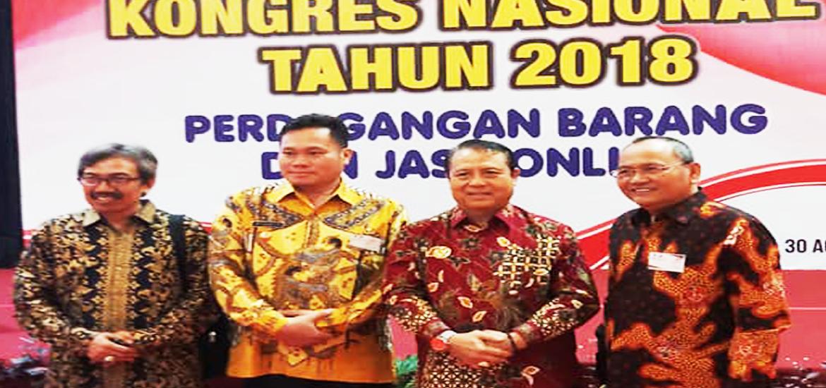 Kongres Nasional I Tahun 2018 Perlindungan Konsumen Perdagangan Barang & Jasa Online di Hotel Balava, Jawa Timur