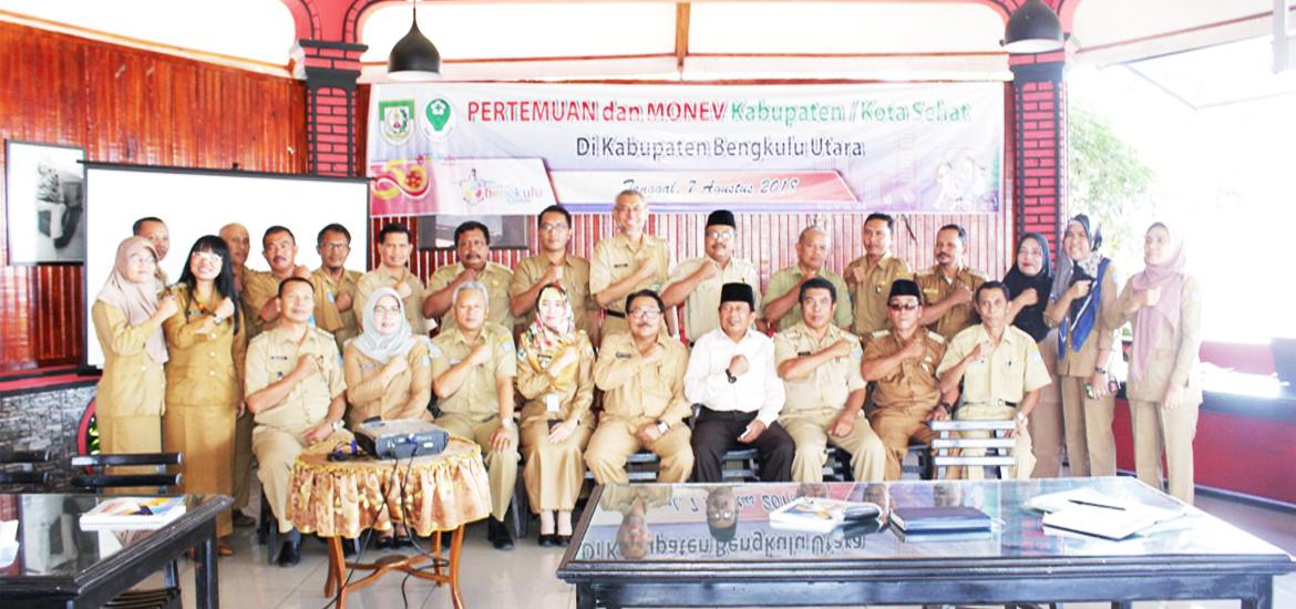 Monitoring Evaluasi Kabupaten/Kota sehat Tahun 2018