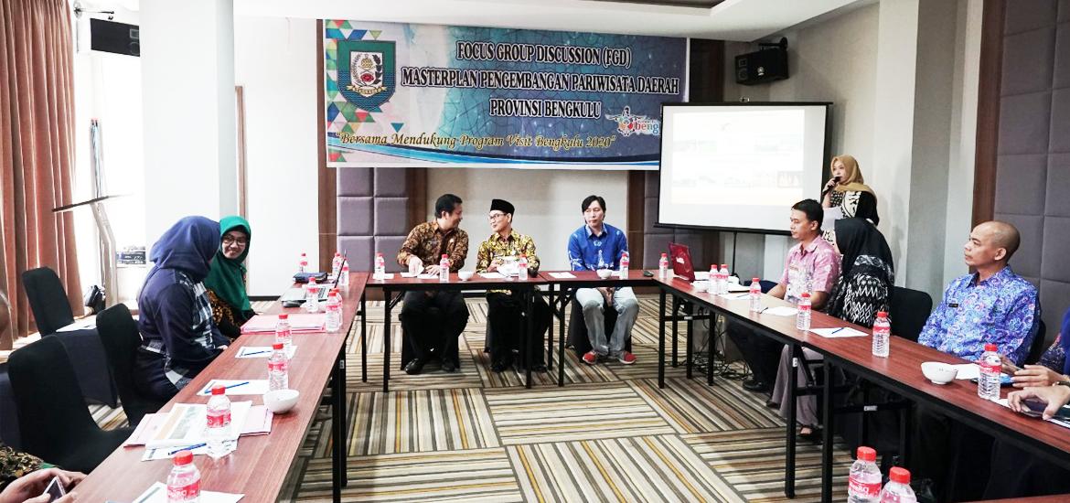 FGD Pembuatan Masterplan Pengembangan Pariwisata Daerah Provinsi Bengkulu