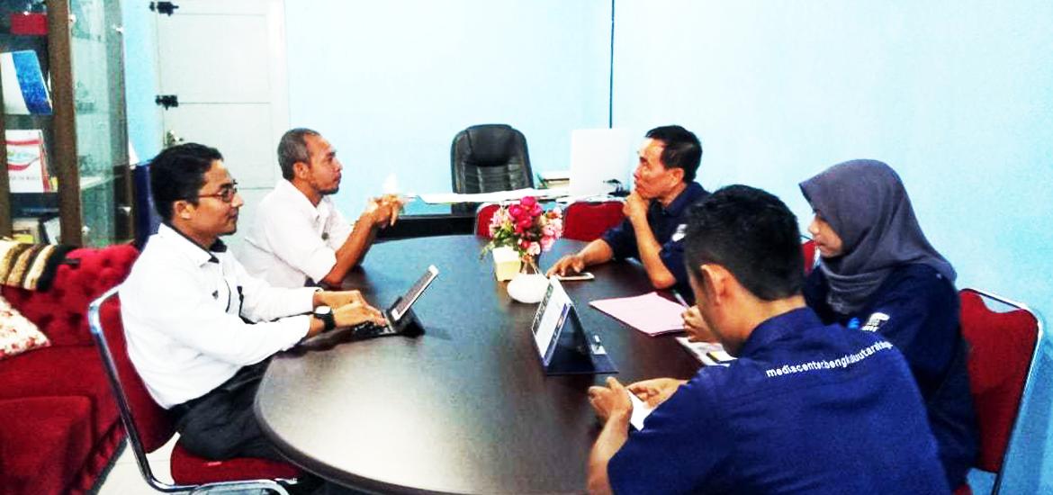 Kominfo Bengkulu Utara kunjungi Kominfosan Kota Bengkulu