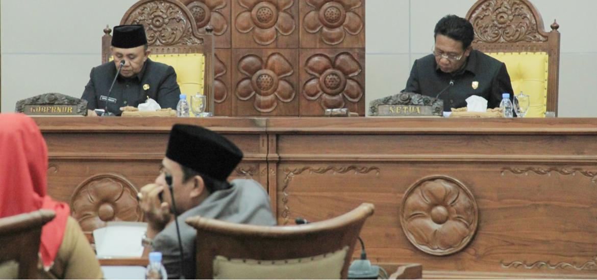 Rapat Paripurna DPRD Provinsi Bengkulu