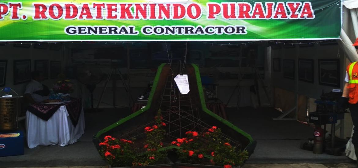 Stand PT Rodateknindo Purajaya di Bengkulu Expo HUT Provinsi Bengkulu ke- 50