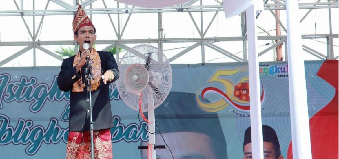 UAS menyampaikan tausiyah