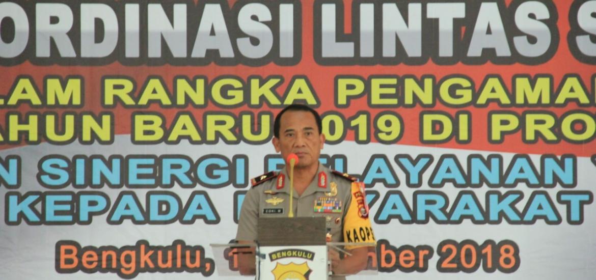 Rakor Lintas Sektoral pengamanan Natal dan Tahun Baru