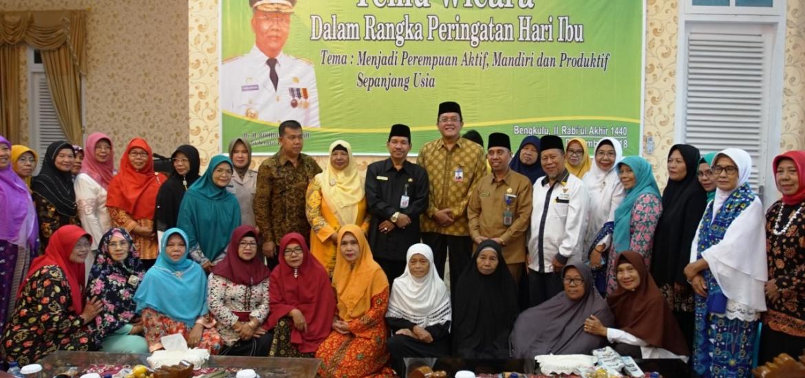 Temu Wicara antar Perempuan Lansia, Paruh Baya dan Remaja Provinsi Bengkulu