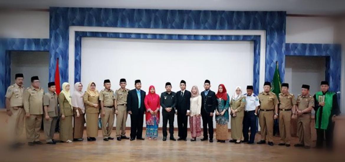 Pelantikan Direktur PD RAN Kota Bengkulu masa bakti 2018-2023