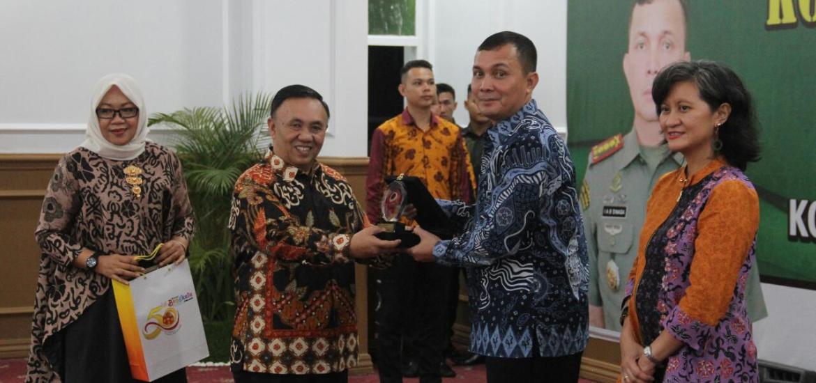 Pisah sambut Danrem 041 Gamas