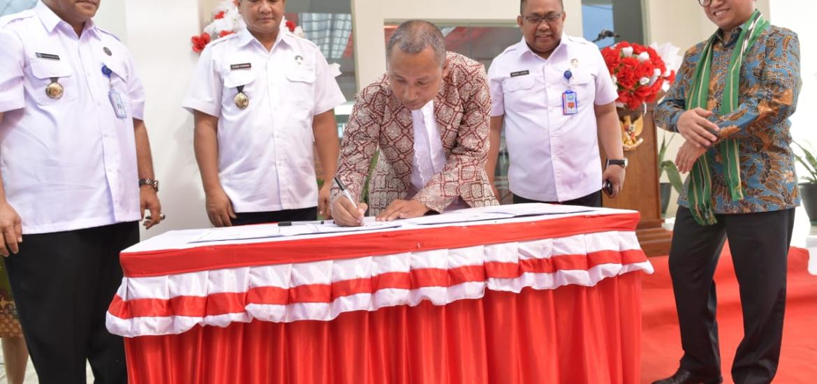 Penandatanganan MoU BLM Ambon dengan BNN