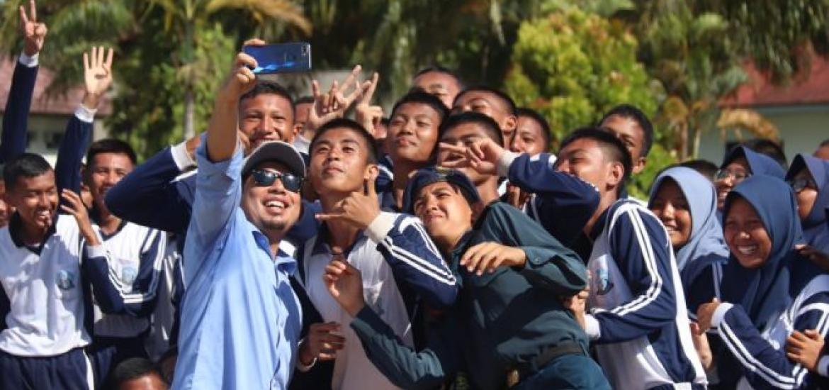 Wawalikota Bengkulu Dedy Wahyudi tutup kegiatan Pendidikan Karakter SMAN 7
