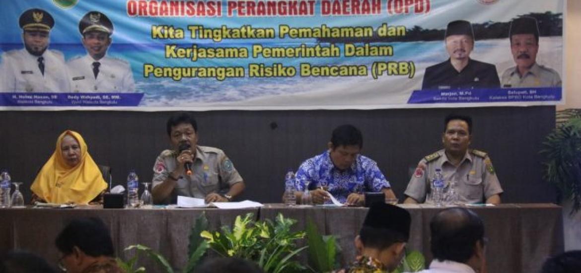 Pertemuan antar Organisasi Perangkat Daerah dalam rangka mengurangi risiko bencana