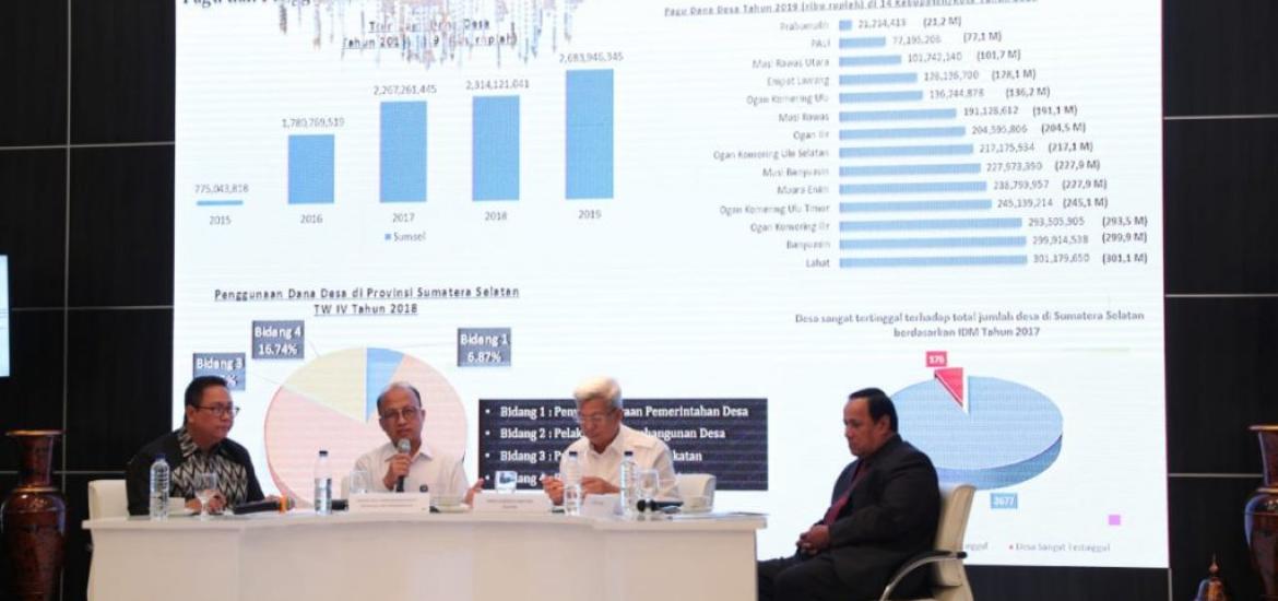 Forum Merdeka Barat 9 di Palembang, Senin (4/2/2019)