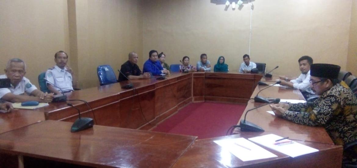 DPRD Kota Bengkulu menggelar hearing terkait penggusuran lapak pedagang di Sungai Hitam