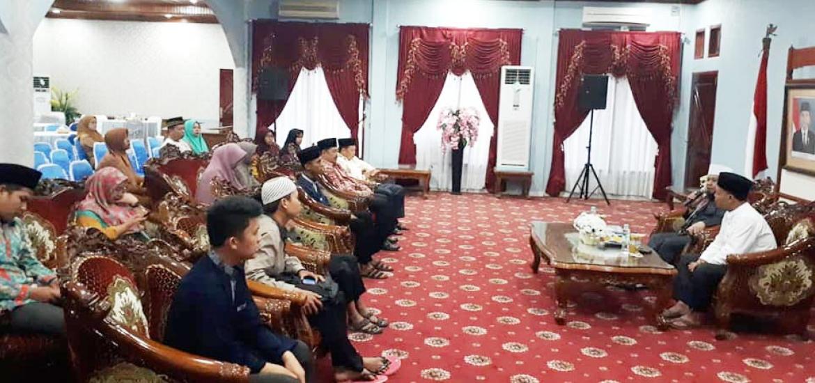 Walikota silaturhami bersama Juara STQH Tingkat Provinsi