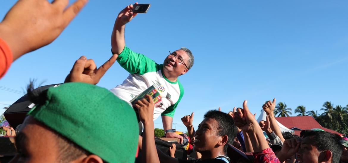 Kampanye Jurkamnas TKN Eko P Sandjodjo di Mukomuko