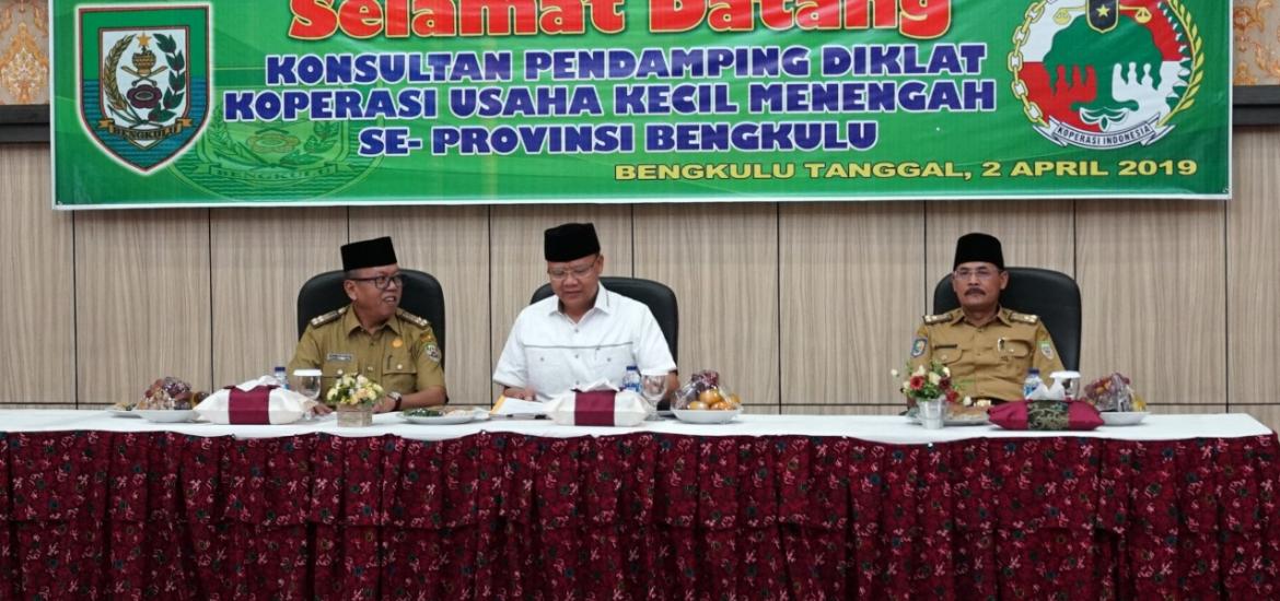 Diklat Fungsional Pendamping Koperasi dan UKM di Lingkungan Pemerintah Provinsi Bengkulu
