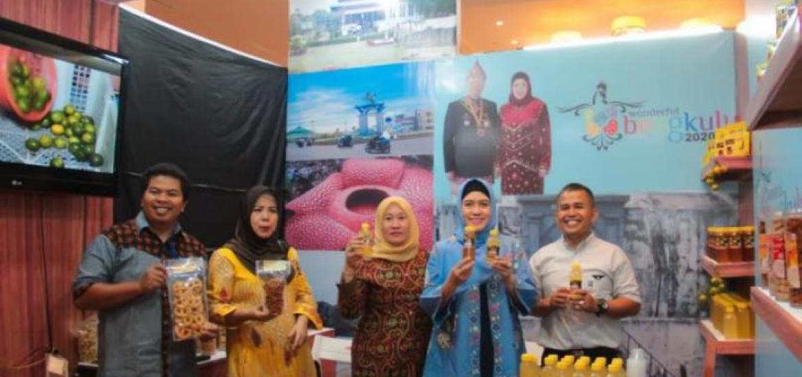 Dorong Pengembangan Produk Unggulan Daerah, Pemprov Bengkulu Pamerkan Kuliner Khas Bengkulu di Expo Nusantara