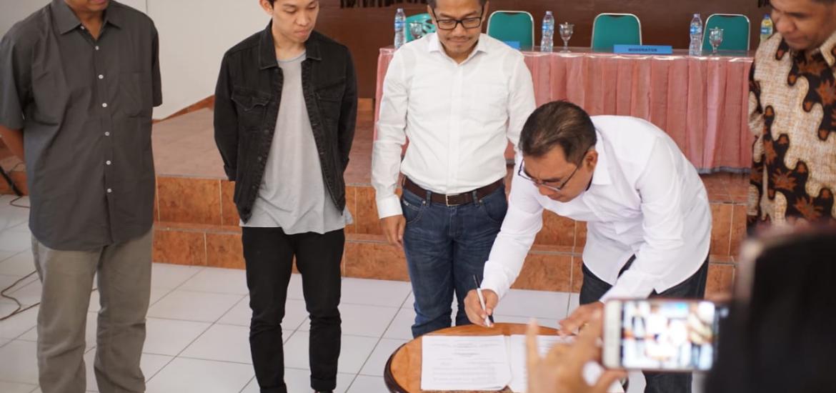 Penandatanganan MoU Pengembangan Pariwisata