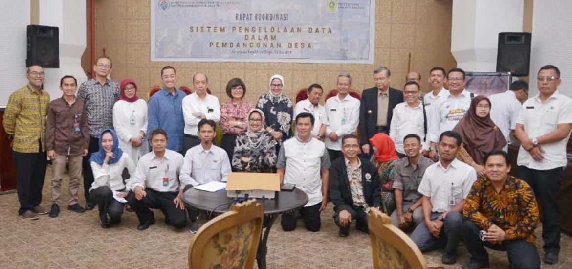 Rapat Koordinasi Sistem Pengelolaan Data dalam Pembangunan Desa