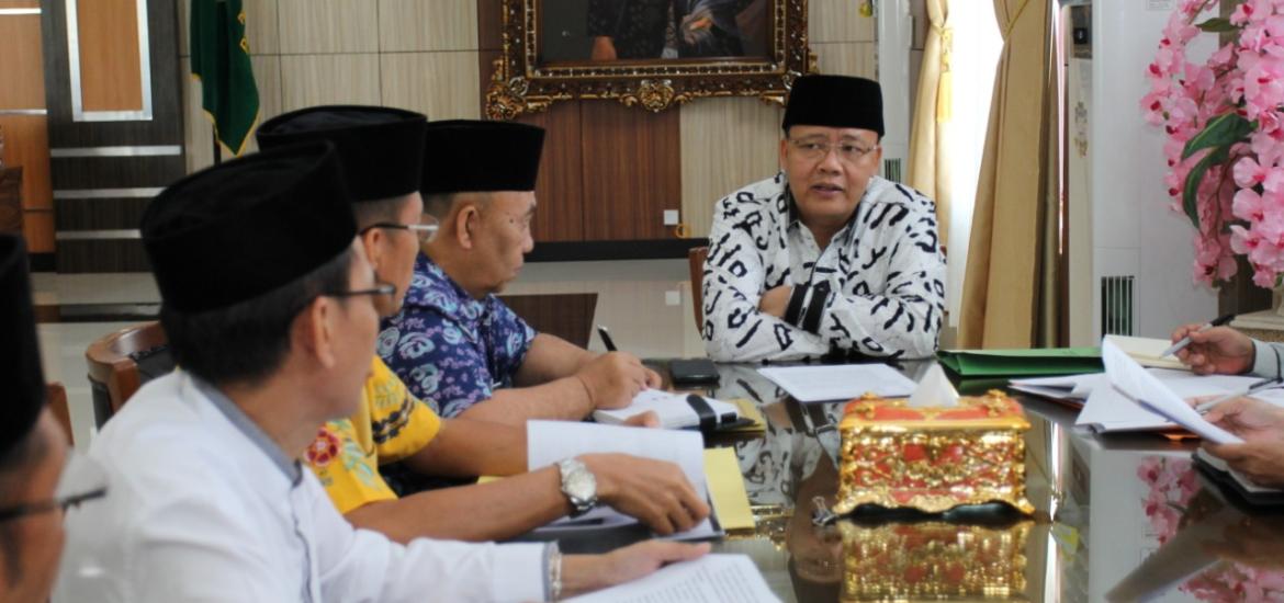 Rapat terkait Event Sport Tourism of Bencoolen tahun 2019