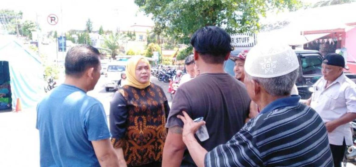 Unsur pimpinan DPRD Kota Bengkulu berikan bantuan kepada korban banjir