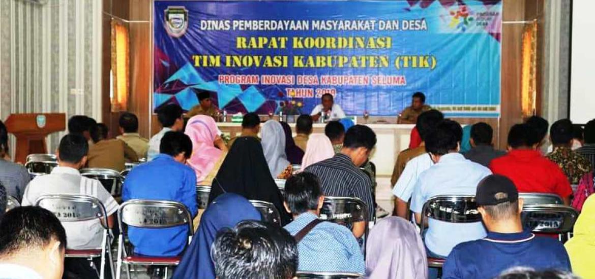 Rakor TIM inovasi Kabupaten