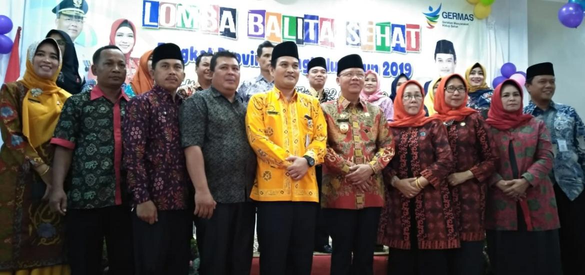 Kabupaten Rejang Lebong dan Lebong pemenang lomba Balita Sehat 2019