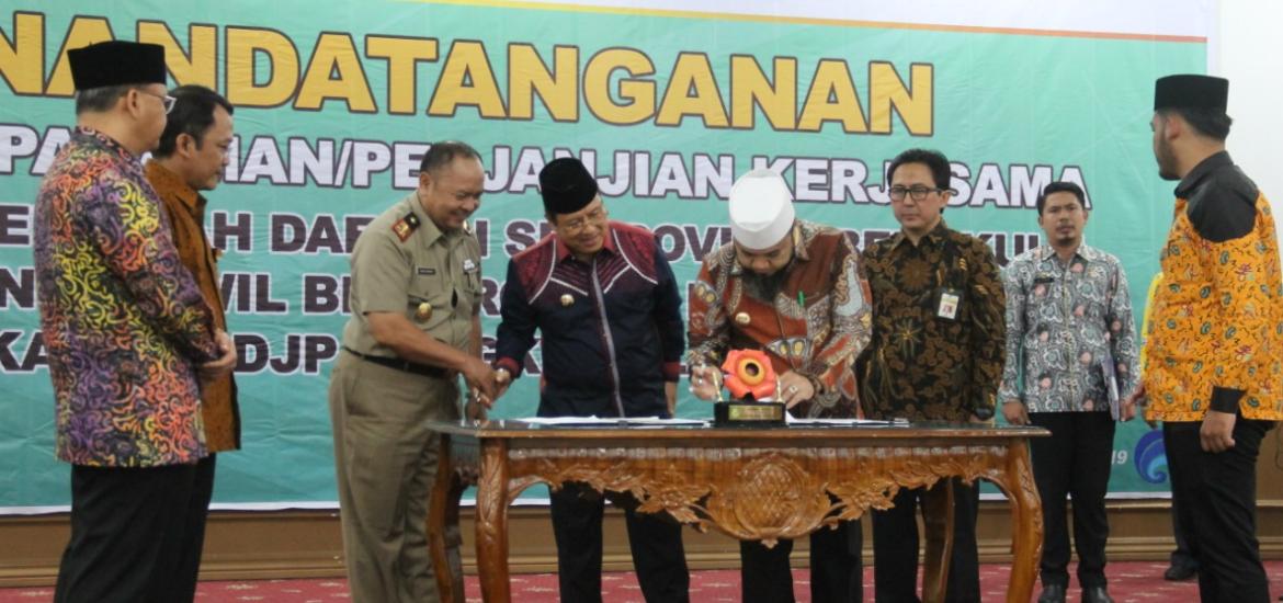 Pelatihan dasar (Latsar) CPNS golongan III angkatan V, VI, VII dan golongan II angkatan I tahun 2019 di Badan Pengembangan Sumber Daya Manusia (BPSDM) Provinsi Bengkulu
