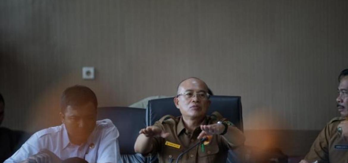 Bupati Bengkulu Selatan, Gusnan Mulyadi pimpin rapat penghapusan aset