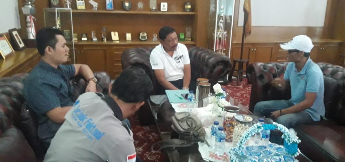 Formasi Bengkulu Utara silaturahmi dengan Bupati Bengkulu Utara Ir. Mian