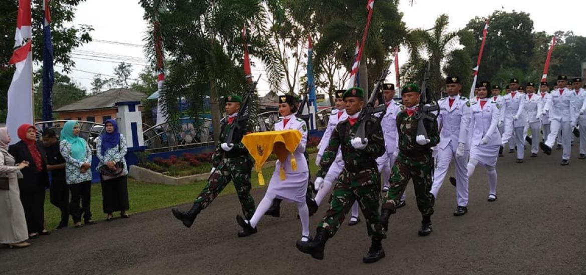 Upacara Peringatan HUT RI Ke- 74 oleh Pemerintah Kota Bengkulu
