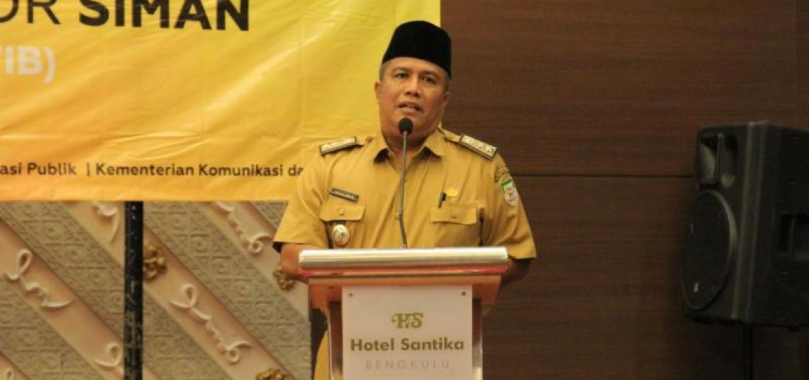 Kepala Dinas Kominfo dan Statistik Provinsi Bengkulu Jaduliwan