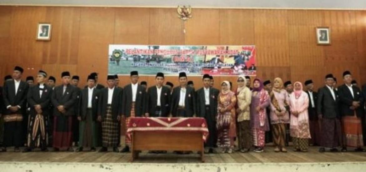foto bersama pasca pelantikan BMA di Bengkulu selatan