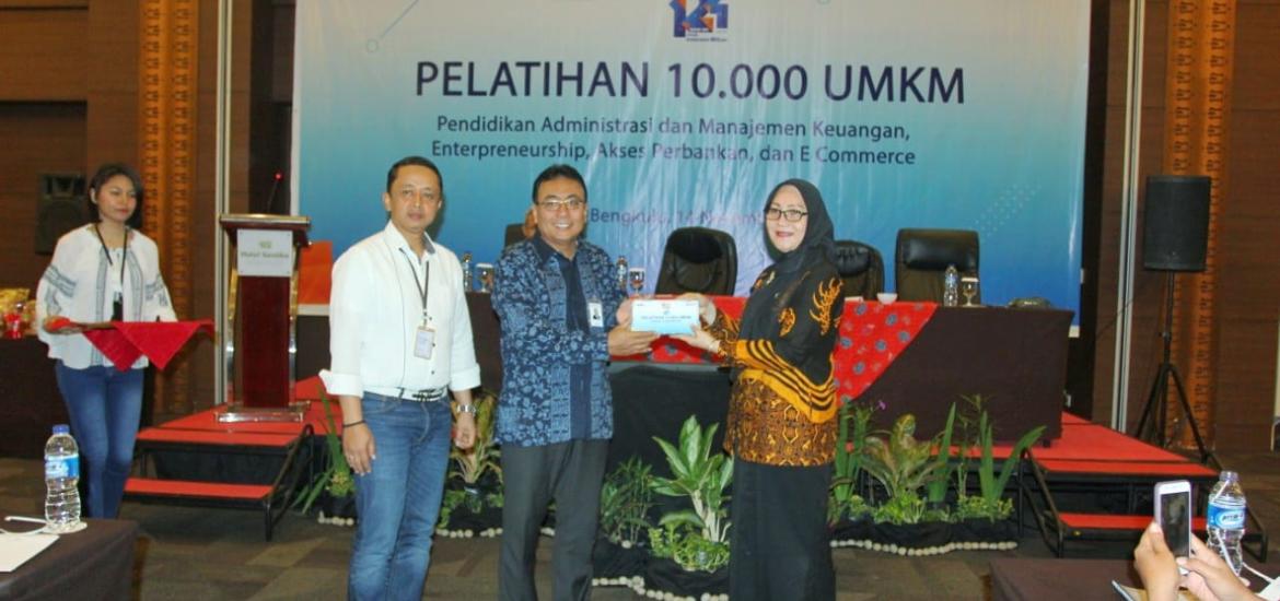Program pelatihan melalui program CSR BRI Peduli