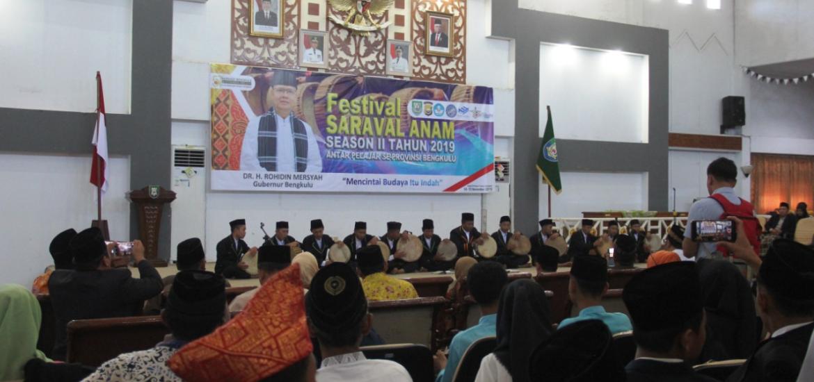 Festival kesenian khas Bumi Rafflesia