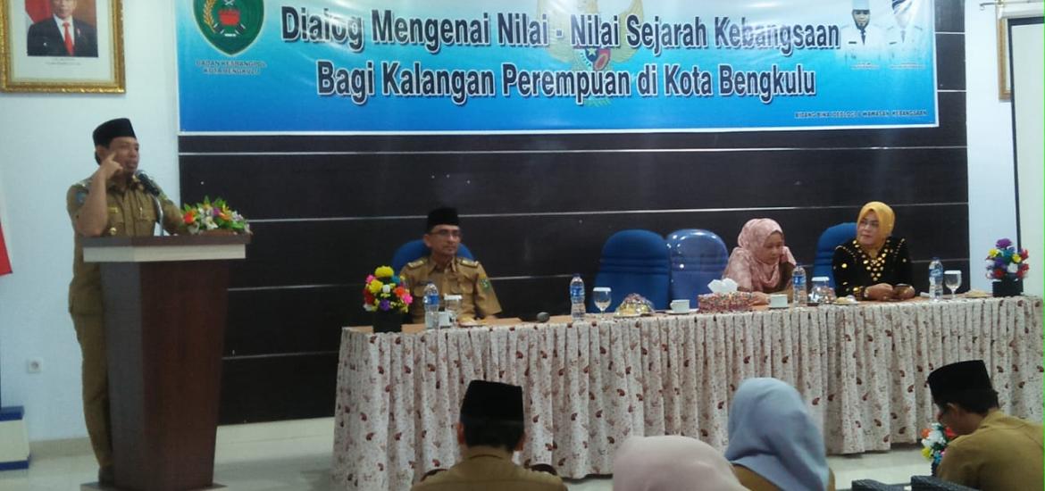 Wakil walikota Bengkulu Dedy Wahyudi saat Berikan Arahan