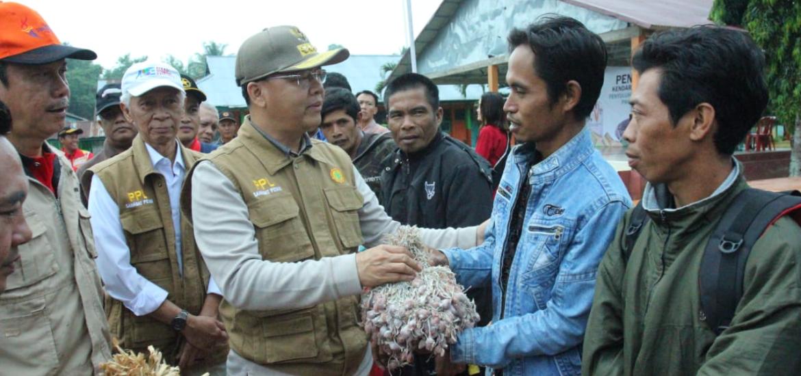 Gubernur Rohidin saat kunker di Rejang Lebong