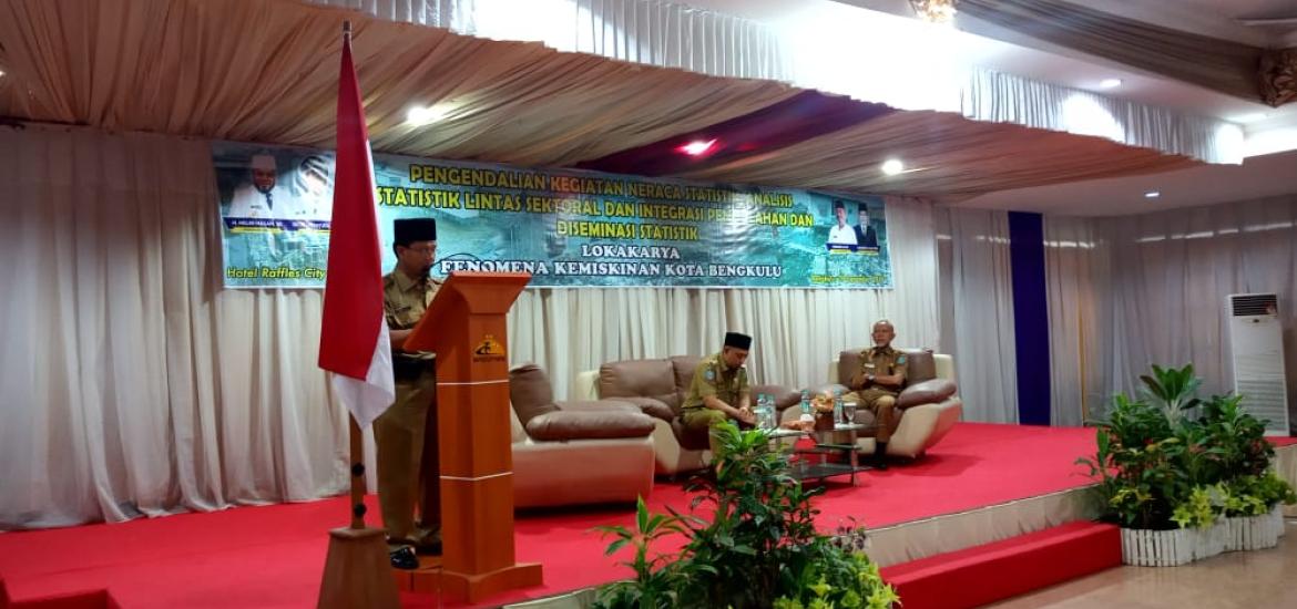 Wawali Dedy Wahyudi berikan arahan terkait kemiskinan dikota Bengkulu