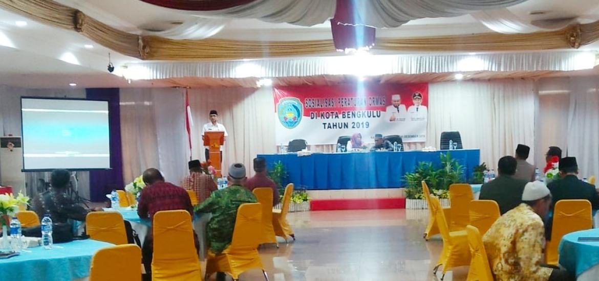 Kesbangpol gelar sosialisasi perarturan Ormas