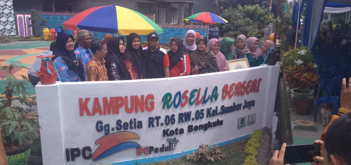 Kampung Rossela Berseri diresmikan