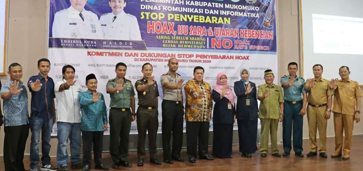  Mukomuko Deklarasi Stop Penyebaran Hoax